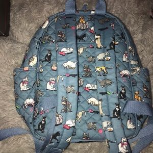 COPY - Vera Bradley Small Backpack in Cats Meow